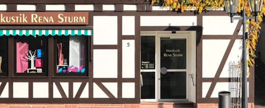 Das Geschäft am Marktplatz 5 in Bretten